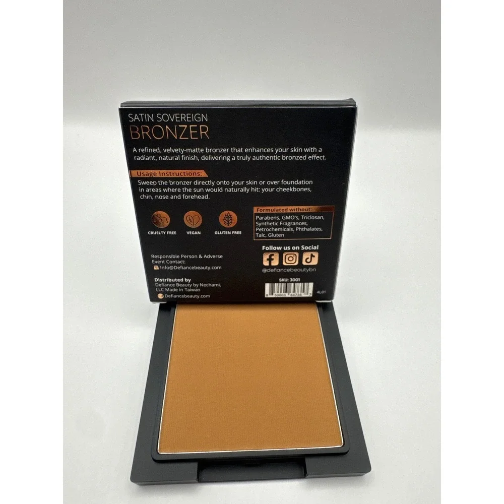 Whats Up Beauty Dose of Colors Defiance Beauty Pressed Powder‎ Bronzer Eyeshadow